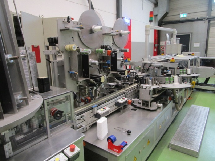 BECHER ETIKETTIERANLAGE SCHLEUTER GU 4S 6 - Pakkimismasin: pilt 5 BECHER ETIKETTIERANLAGE SCHLEUTER GU 4S 6 - Pakkimismasin: pilt 5