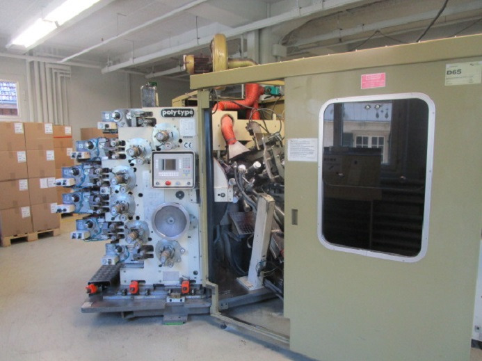 BECHERDRUCKMASCHINE POLYTYPE BDM65 - Pakkimismasin: pilt 1 BECHERDRUCKMASCHINE POLYTYPE BDM65 - Pakkimismasin: pilt 1