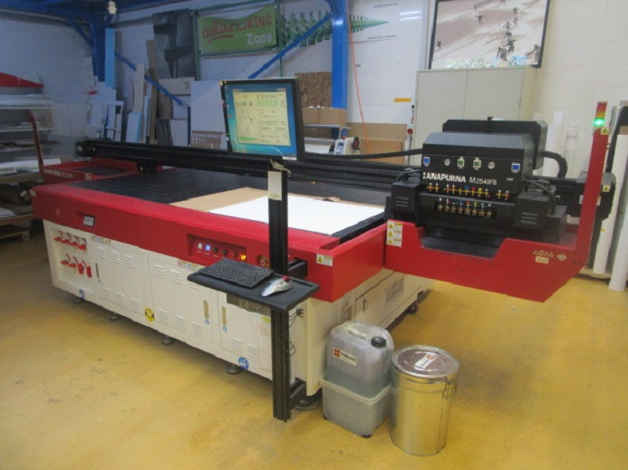 FLACHBETT-UV-GROSSFORMATDRUCKER AGFA ANAPURNA M2540 FB - Trükimasin: pilt 1 FLACHBETT-UV-GROSSFORMATDRUCKER AGFA ANAPURNA M2540 FB - Trükimasin: pilt 1