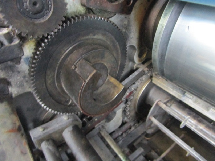 Ofsettrükimasin HB GTO 46 + Vers. MIT N&P EINHEIT  (Nummerier und Perforiereinheit): pilt 10