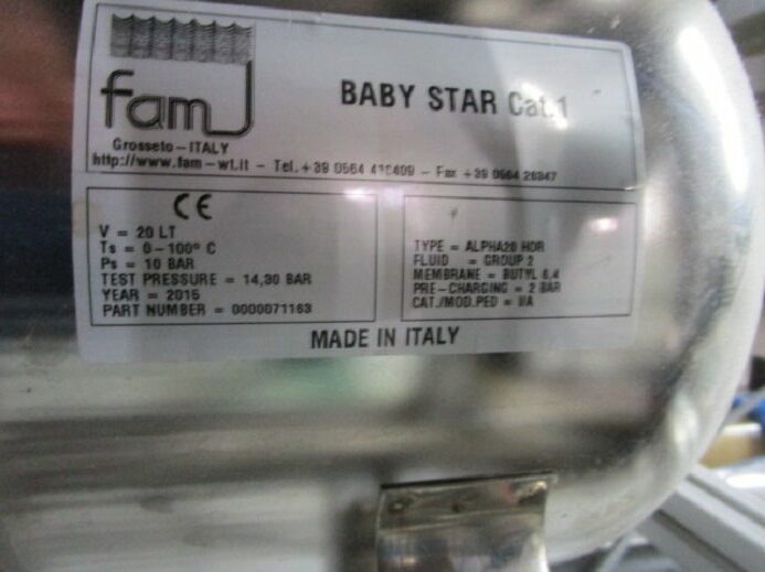 KOMPRESSOR BABY STAR Cat.1 MIT OSMOSEVORRICHTUNG & TANK - Trükimasin: pilt 5 KOMPRESSOR BABY STAR Cat.1 MIT OSMOSEVORRICHTUNG & TANK - Trükimasin: pilt 5