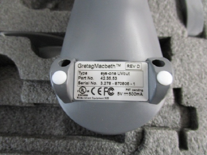 SPEKTRALFOTOMETER EFI ES 1000 (eye-one UVcut) - Trükimasin: pilt 5 SPEKTRALFOTOMETER EFI ES 1000 (eye-one UVcut) - Trükimasin: pilt 5
