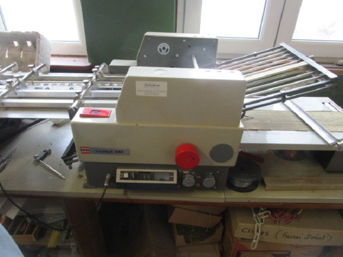 TISCH-FALZMASCHINE MB MULTIPLI 382 PBA - Voltimismasin: pilt 4 TISCH-FALZMASCHINE MB MULTIPLI 382 PBA - Voltimismasin: pilt 4