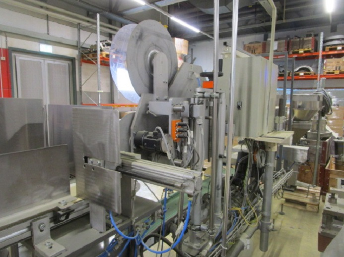 DECKEL ETIKETTIER ANLAGE (Zweckform mit Schleuter Etiketenspender) - Tööstusmasin: pilt 4 DECKEL ETIKETTIER ANLAGE (Zweckform mit Schleuter Etiketenspender) - Tööstusmasin: pilt 4