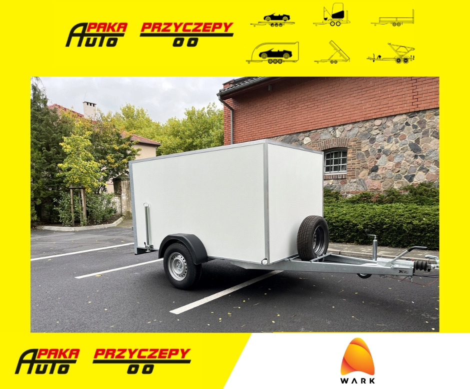 PRZYCZEPA KONTENER CARGO BOX 2,6 x 1,5 ZABUDOWANA / CARGO CONTAINER TRAILER BOX 2.6 x 1.5 ENCLOSED - Furgoonjärelhaagis: pilt 1 PRZYCZEPA KONTENER CARGO BOX 2,6 x 1,5 ZABUDOWANA / CARGO CONTAINER TRAILER BOX 2.6 x 1.5 ENCLOSED - Furgoonjärelhaagis: pilt 1