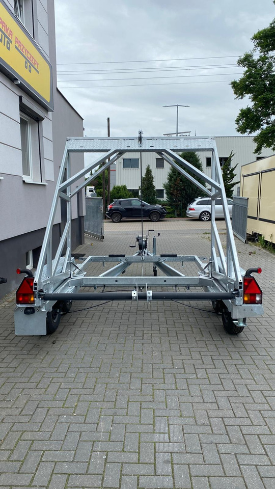 PRZYCZEPA WARK KABLOWA Z WCIĄGARKĄ RĘCZNĄ, DMC 3500 KG / WARK Cable Trailer with Manual Winch, DMC 3500 KG - Kaablihaagis: pilt 2 PRZYCZEPA WARK KABLOWA Z WCIĄGARKĄ RĘCZNĄ, DMC 3500 KG / WARK Cable Trailer with Manual Winch, DMC 3500 KG - Kaablihaagis: pilt 2