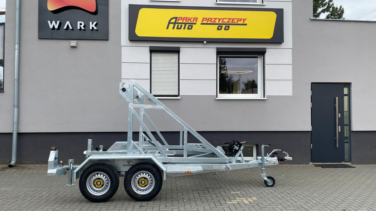 PRZYCZEPA WARK KABLOWA Z WCIĄGARKĄ RĘCZNĄ, DMC 3500 KG / WARK Cable Trailer with Manual Winch, DMC 3500 KG - Kaablihaagis: pilt 5 PRZYCZEPA WARK KABLOWA Z WCIĄGARKĄ RĘCZNĄ, DMC 3500 KG / WARK Cable Trailer with Manual Winch, DMC 3500 KG - Kaablihaagis: pilt 5