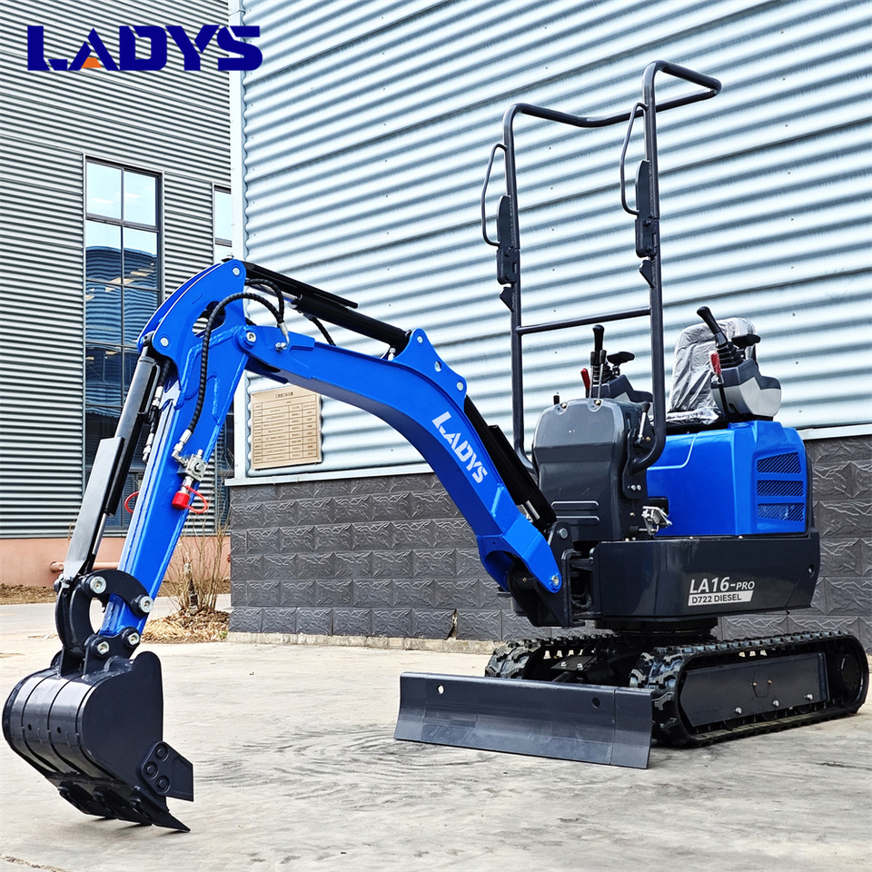 LADYS LA16Pro Mini Excavator Kubota Euro 5/Epa Engine Mini Excavator For Sale - Miniekskavaator: pilt 4 LADYS LA16Pro Mini Excavator Kubota Euro 5/Epa Engine Mini Excavator For Sale - Miniekskavaator: pilt 4