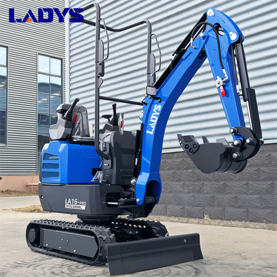 LADYS LA16Pro Mini Excavator Kubota Euro 5/Epa Engine Mini Excavator For Sale - Miniekskavaator: pilt 5 LADYS LA16Pro Mini Excavator Kubota Euro 5/Epa Engine Mini Excavator For Sale - Miniekskavaator: pilt 5