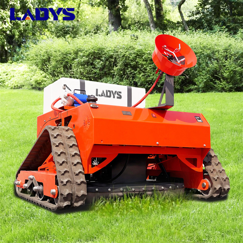 LADYS LD1000 Multi-function remote control lawn mower Track crawler gasoline gas All-terrain Agricultural Sprayers Pesticide spraying lawn mower for sale - Muruniiduk: pilt 5 LADYS LD1000 Multi-function remote control lawn mower Track crawler gasoline gas All-terrain Agricultural Sprayers Pesticide spraying lawn mower for sale - Muruniiduk: pilt 5