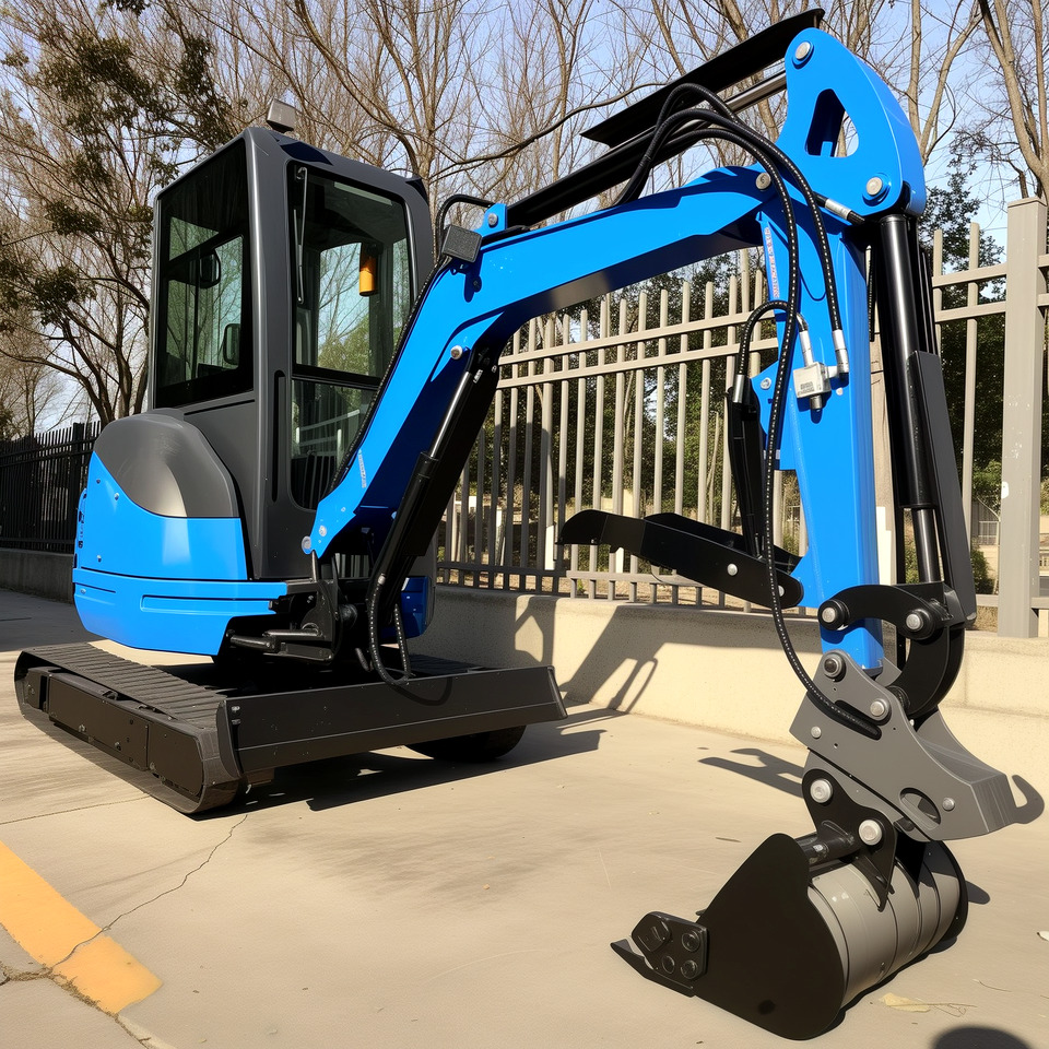 Uus Ekskavaator LADYS DY35U Mini Excavator Euro 5/Epa Kubota Engine Mini Excavator For Sale: pilt 1