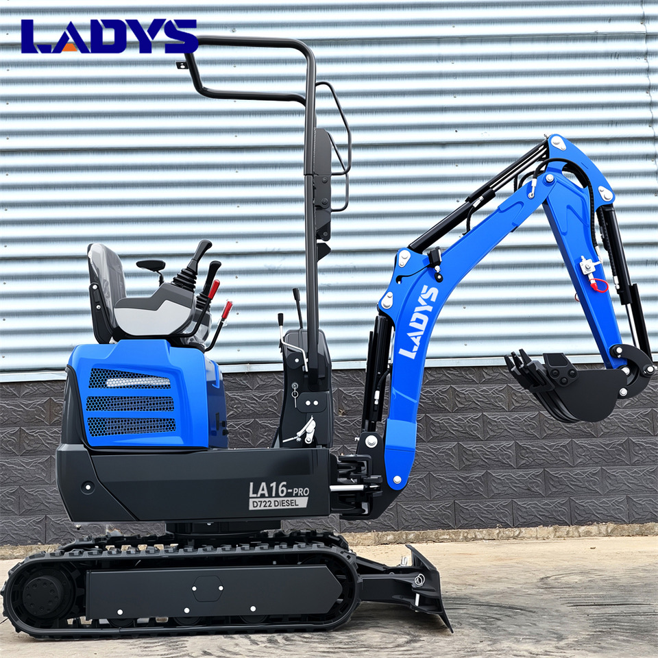 LADYS LA16Pro Mini Excavator Euro 5/Epa Kubota Engine Mini Excavator For Sale - Ekskavaator: pilt 5 LADYS LA16Pro Mini Excavator Euro 5/Epa Kubota Engine Mini Excavator For Sale - Ekskavaator: pilt 5