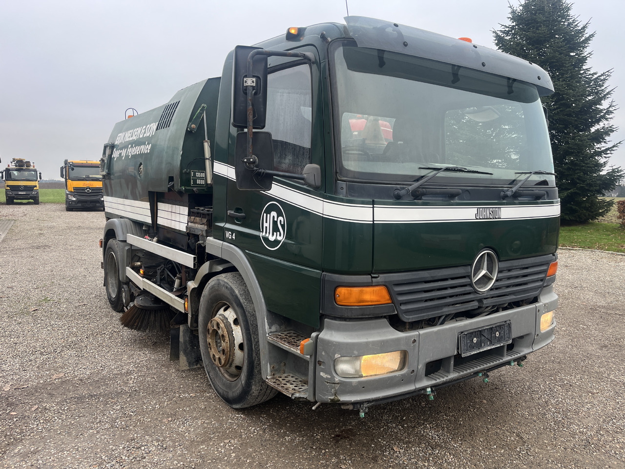 Mercedes Benz Atego - Tänavapühkimismasin: pilt 3 Mercedes Benz Atego - Tänavapühkimismasin: pilt 3