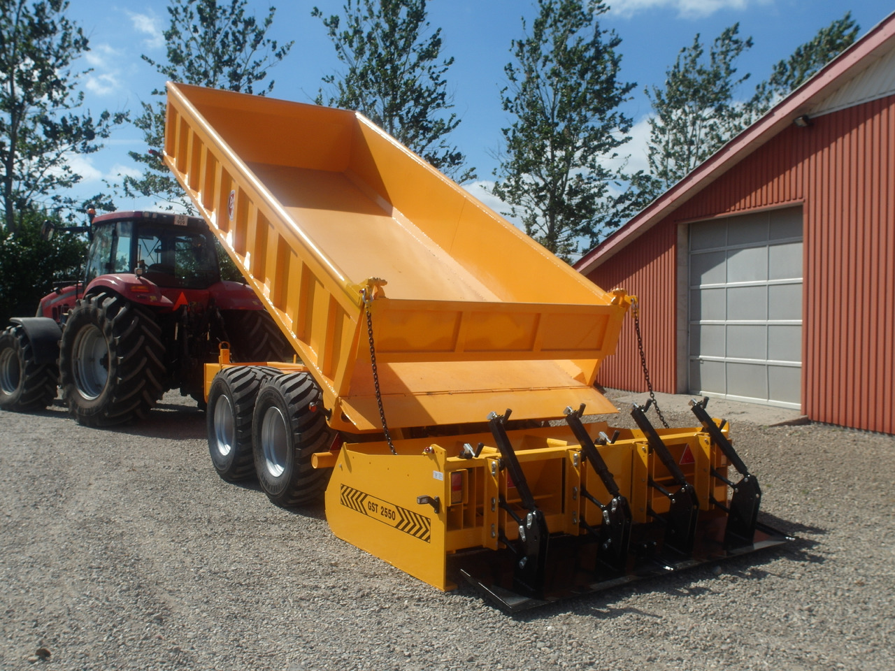 Uus Kaabitsmasin GST  1500-3000  Gravel Road leveler box laying of gravel  for trucks and tractor: pilt 12