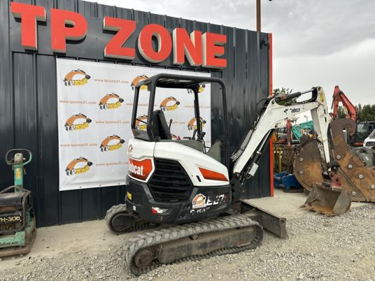 Bobcat E27Z Canopy - Miniekskavaator: pilt 1 Bobcat E27Z Canopy - Miniekskavaator: pilt 1
