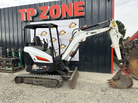 Bobcat E27Z Canopy - Miniekskavaator: pilt 3 Bobcat E27Z Canopy - Miniekskavaator: pilt 3