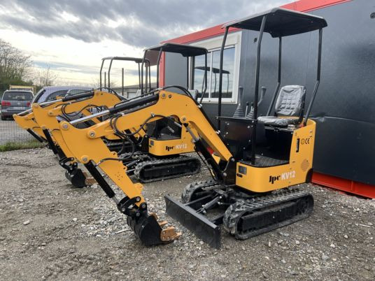 JPC Minipelle KV12 - Miniekskavaator: pilt 1 JPC Minipelle KV12 - Miniekskavaator: pilt 1