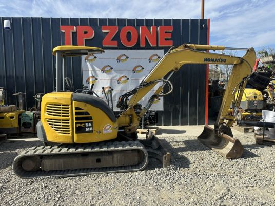 Komatsu PC55MR-3 à 22500 Euros HT - Miniekskavaator: pilt 1 Komatsu PC55MR-3 à 22500 Euros HT - Miniekskavaator: pilt 1
