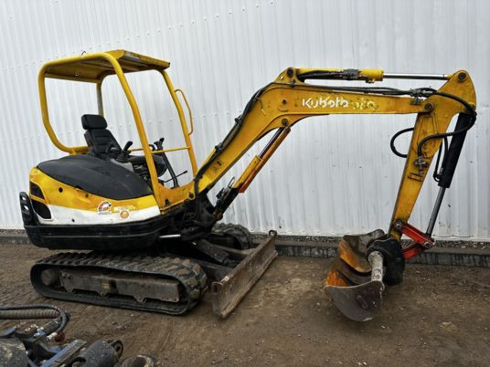 Kubota KX61-3 Canopy - Miniekskavaator: pilt 3 Kubota KX61-3 Canopy - Miniekskavaator: pilt 3