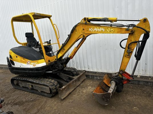 Kubota KX61-3 Canopy - Miniekskavaator: pilt 1 Kubota KX61-3 Canopy - Miniekskavaator: pilt 1