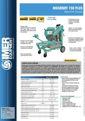 Tööriist/ Seadmed Scie à matériaux électrique IMER: pilt 6