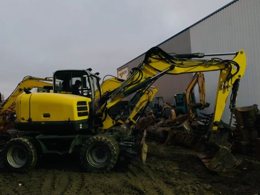 Wacker Neuson 9503-2 - Ratastel ekskavaator: pilt 2 Wacker Neuson 9503-2 - Ratastel ekskavaator: pilt 2