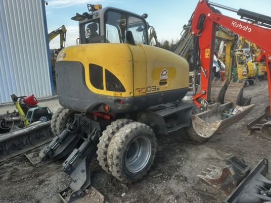Wacker Neuson 9503-2 Volée variable - Ratastel ekskavaator: pilt 3 Wacker Neuson 9503-2 Volée variable - Ratastel ekskavaator: pilt 3