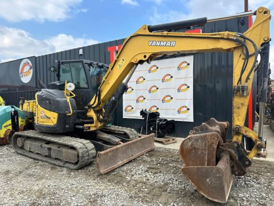 Yanmar VIO80-1A à 37500 euros HT - Lintekskavaator: pilt 3 Yanmar VIO80-1A à 37500 euros HT - Lintekskavaator: pilt 3