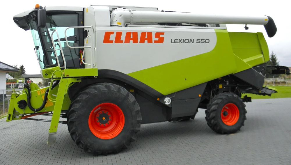 Claas Lexion 550 2005 Rok, heder V750, Najbogatsza Wersja, Nie Malowany, Stan Idealny - Kombain: pilt 4 Claas Lexion 550 2005 Rok, heder V750, Najbogatsza Wersja, Nie Malowany, Stan Idealny - Kombain: pilt 4