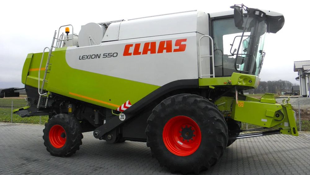 Claas Lexion 550 heder 7,5 Vario, Najbogatsza Wersja, Nie Malowany, Stan Bardzo Dobry - Kombain: pilt 4 Claas Lexion 550 heder 7,5 Vario, Najbogatsza Wersja, Nie Malowany, Stan Bardzo Dobry - Kombain: pilt 4