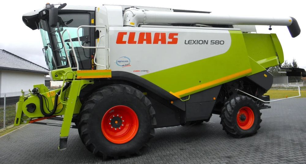 Claas Lexion 580 heder V900, Najbogatsza Wersja, Nie Malowany, Stan Bardzo Dobry - Kombain: pilt 1 Claas Lexion 580 heder V900, Najbogatsza Wersja, Nie Malowany, Stan Bardzo Dobry - Kombain: pilt 1