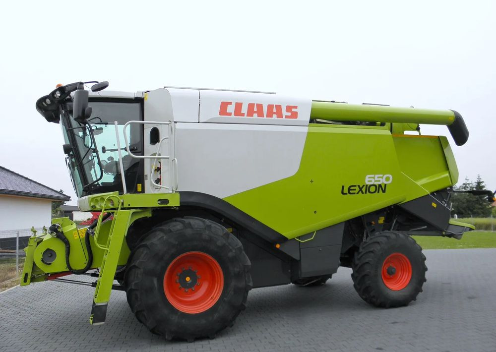 Claas Lexion 650 2014 Rok, heder V750, Nie Malowany, Stan Idealny - Kombain: pilt 4 Claas Lexion 650 2014 Rok, heder V750, Nie Malowany, Stan Idealny - Kombain: pilt 4