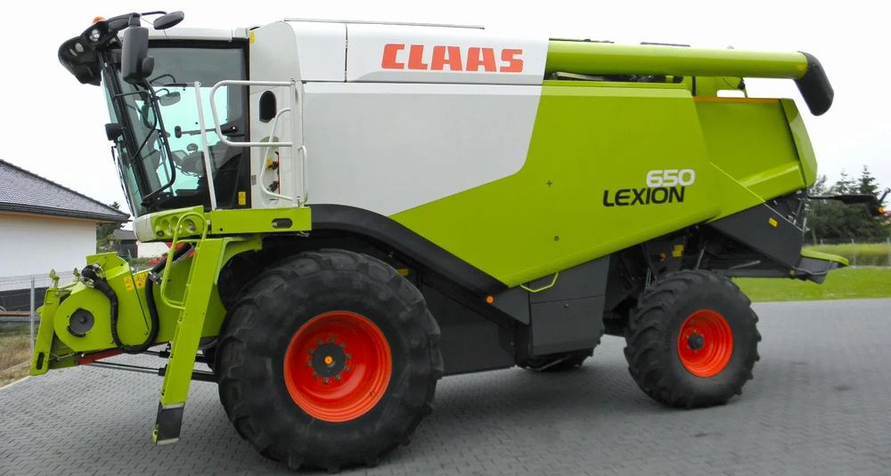 Claas Lexion 650 2014 Rok, heder V750, Nie Malowany, Stan Idealny - Kombain: pilt 2 Claas Lexion 650 2014 Rok, heder V750, Nie Malowany, Stan Idealny - Kombain: pilt 2