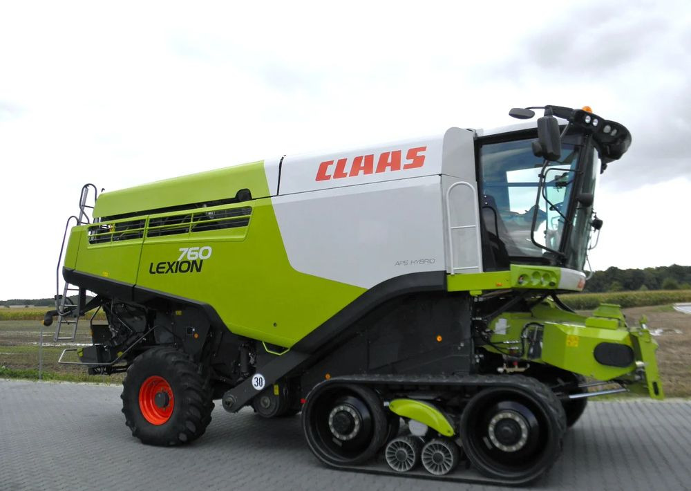 Claas Lexion 760 Terra Trac 2015 Rok, 1900 motgodzin, Heder V 930 2019 Rok, Najbogatsza Wersja, Nie Malowany, Stan Idealny - Kombain: pilt 3 Claas Lexion 760 Terra Trac 2015 Rok, 1900 motgodzin, Heder V 930 2019 Rok, Najbogatsza Wersja, Nie Malowany, Stan Idealny - Kombain: pilt 3
