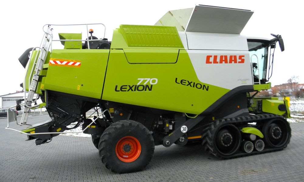 Claas Lexion 770 Terra Trac Heder V10,5, Najbogatsza Wersja, Nie Malowany, Stan Bardzo Dobry - Kombain: pilt 4 Claas Lexion 770 Terra Trac Heder V10,5, Najbogatsza Wersja, Nie Malowany, Stan Bardzo Dobry - Kombain: pilt 4