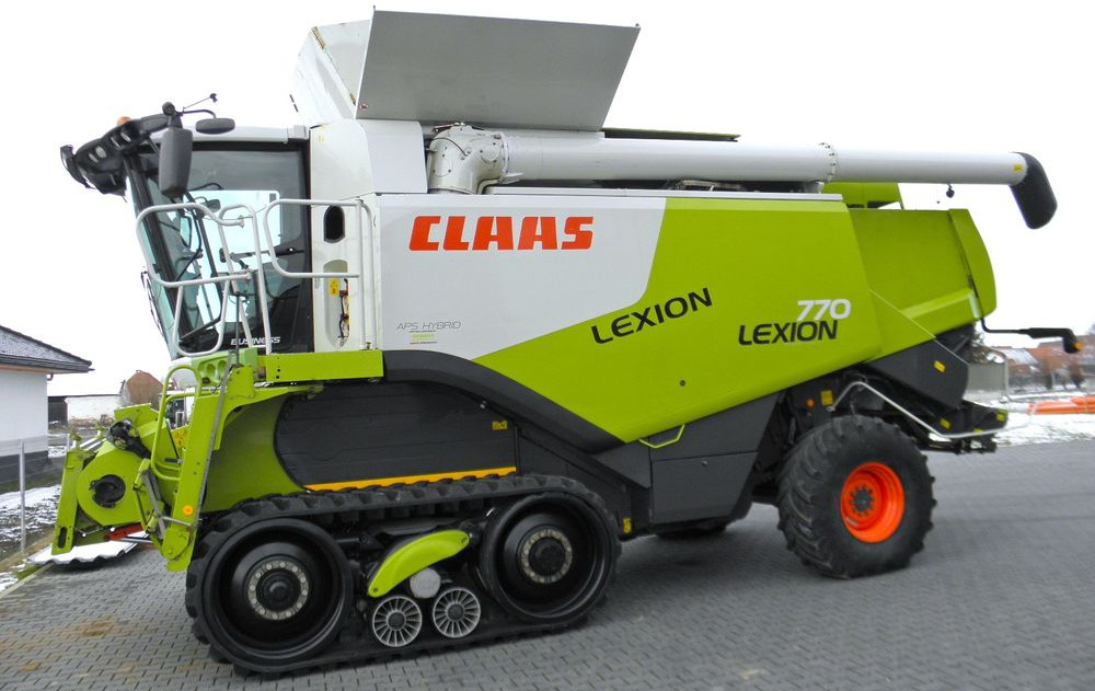 Claas Lexion 770 Terra Trac Heder V10,5, Najbogatsza Wersja, Nie Malowany, Stan Bardzo Dobry - Kombain: pilt 3 Claas Lexion 770 Terra Trac Heder V10,5, Najbogatsza Wersja, Nie Malowany, Stan Bardzo Dobry - Kombain: pilt 3