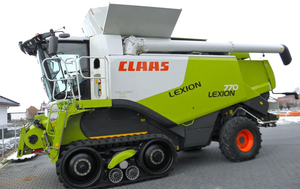 Claas Lexion 770 Terra Trac Heder V10,5, Najbogatsza Wersja, Nie Malowany, Stan Bardzo Dobry - Kombain: pilt 5 Claas Lexion 770 Terra Trac Heder V10,5, Najbogatsza Wersja, Nie Malowany, Stan Bardzo Dobry - Kombain: pilt 5