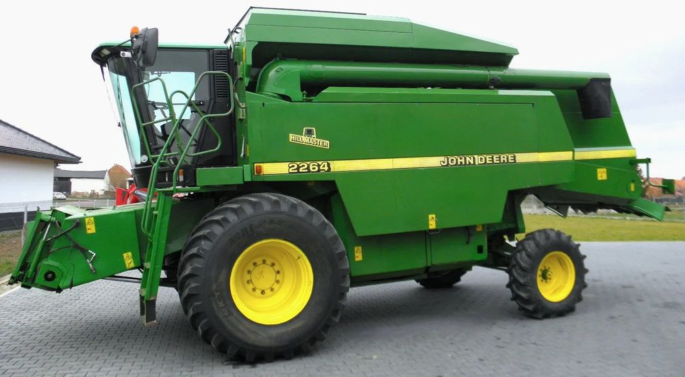 John Deere 2264 HM 1998 Rok, heder 6,1 m, Stol do rzepaku, Nie Malowany, Stan Bardzo Dobry - Kombain: pilt 2 John Deere 2264 HM 1998 Rok, heder 6,1 m, Stol do rzepaku, Nie Malowany, Stan Bardzo Dobry - Kombain: pilt 2