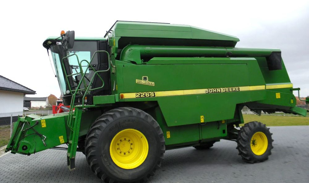 John Deere 2264 HM 1998 Rok, heder 6,1 m, Stol do rzepaku, Nie Malowany, Stan Bardzo Dobry - Kombain: pilt 4 John Deere 2264 HM 1998 Rok, heder 6,1 m, Stol do rzepaku, Nie Malowany, Stan Bardzo Dobry - Kombain: pilt 4