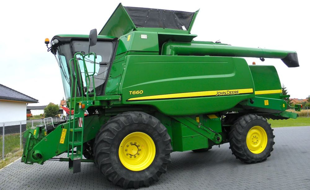John Deere T660 2008 rok , Heder 6,7 m, Wilgotnosciomierz, Waga, Najbogatsza Wersja, Stan Idealny - Kombain: pilt 5 John Deere T660 2008 rok , Heder 6,7 m, Wilgotnosciomierz, Waga, Najbogatsza Wersja, Stan Idealny - Kombain: pilt 5
