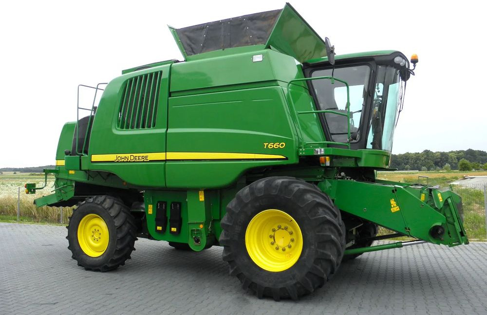 John Deere T660 2008 rok , Heder 6,7 m, Wilgotnosciomierz, Waga, Najbogatsza Wersja, Stan Idealny - Kombain: pilt 4 John Deere T660 2008 rok , Heder 6,7 m, Wilgotnosciomierz, Waga, Najbogatsza Wersja, Stan Idealny - Kombain: pilt 4