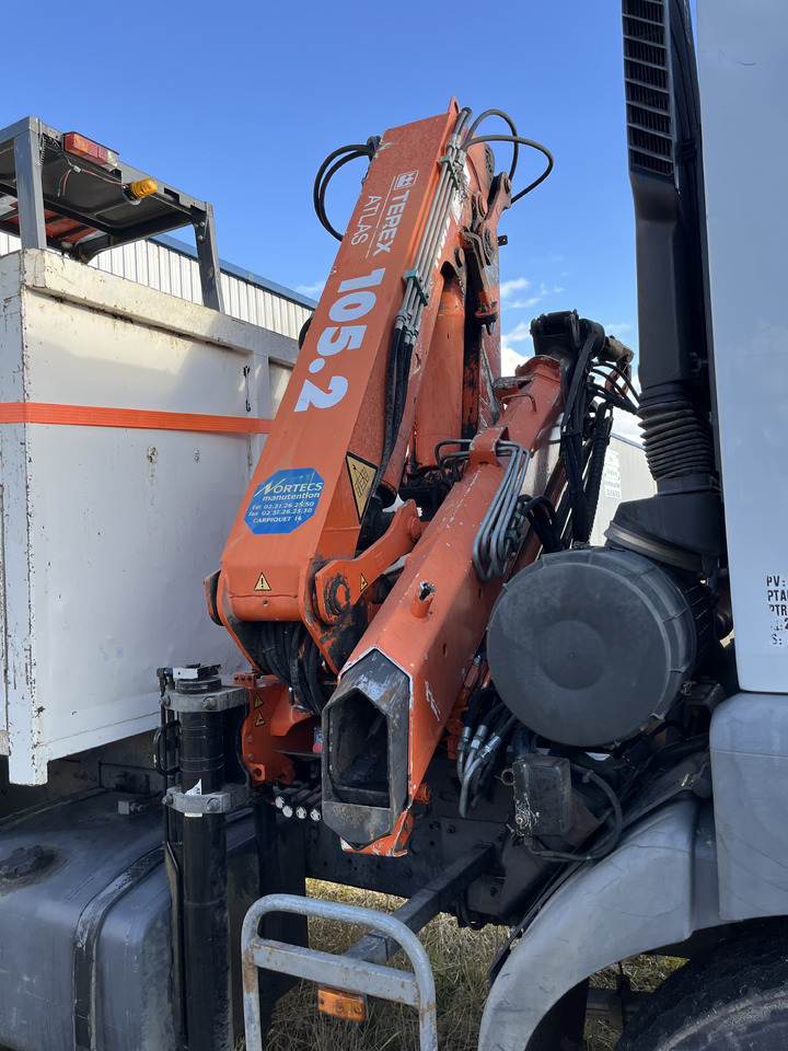 Kallurauto, Kraanaga veoauto RENAULT Kerax 370dci 4x2 19T benne grue: pilt 11