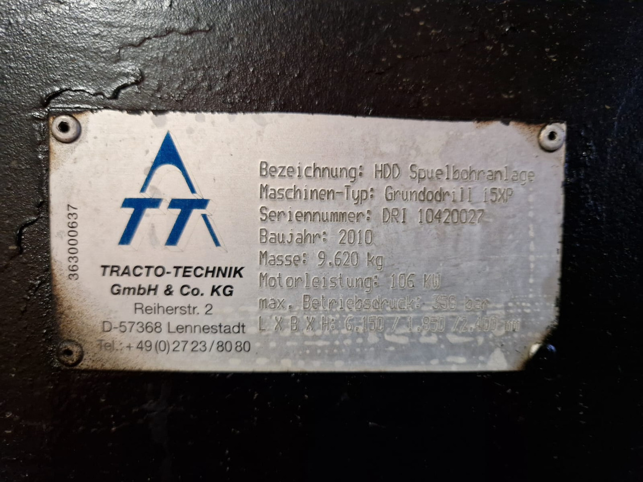 Suunatav sisetreimismasin TRACTO-TECHNIK GRUNDODRILL 15XP: pilt 11