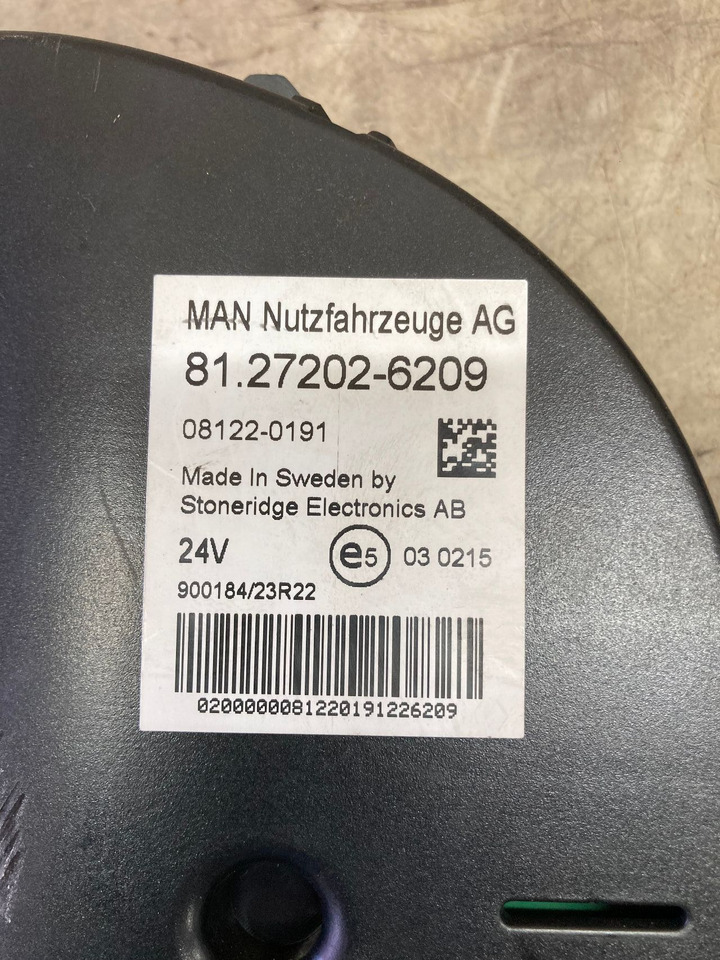 MAN MAN Lions City Kombiinstrument 81.272026209 81272026209 - Elektrisüsteem - Buss: pilt 2 MAN MAN Lions City Kombiinstrument 81.272026209 81272026209 - Elektrisüsteem - Buss: pilt 2