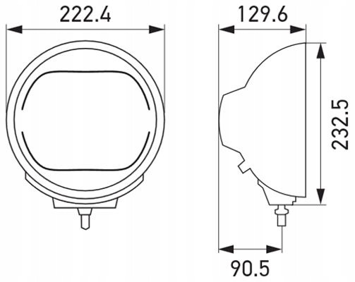 Hella HALOGEN DALEKOSIĘŻNY LUMINATOR METAL FULL LED HELLA 1F8016560001 - Tuled/ Valgus: pilt 2 Hella HALOGEN DALEKOSIĘŻNY LUMINATOR METAL FULL LED HELLA 1F8016560001 - Tuled/ Valgus: pilt 2