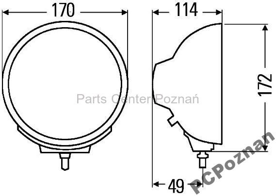 Hella HALOGEN LED HELLA LUMINATOR COMPACT CHROMIUM CELIS 1517076 - Esituled: pilt 2 Hella HALOGEN LED HELLA LUMINATOR COMPACT CHROMIUM CELIS 1517076 - Esituled: pilt 2