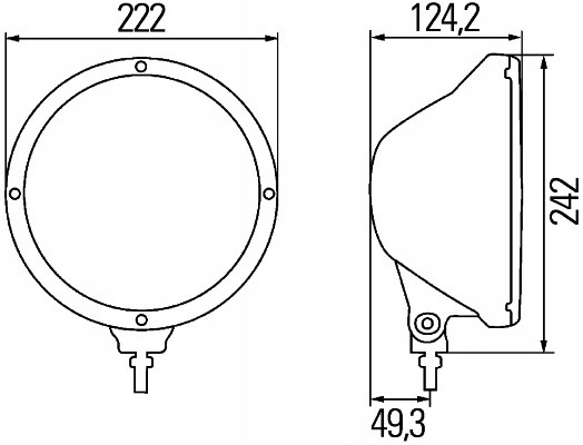 Hella HALOGEN REFLEKTOR CHROM HELLA RALLYE 3003 1529526 - Esituled: pilt 3 Hella HALOGEN REFLEKTOR CHROM HELLA RALLYE 3003 1529526 - Esituled: pilt 3