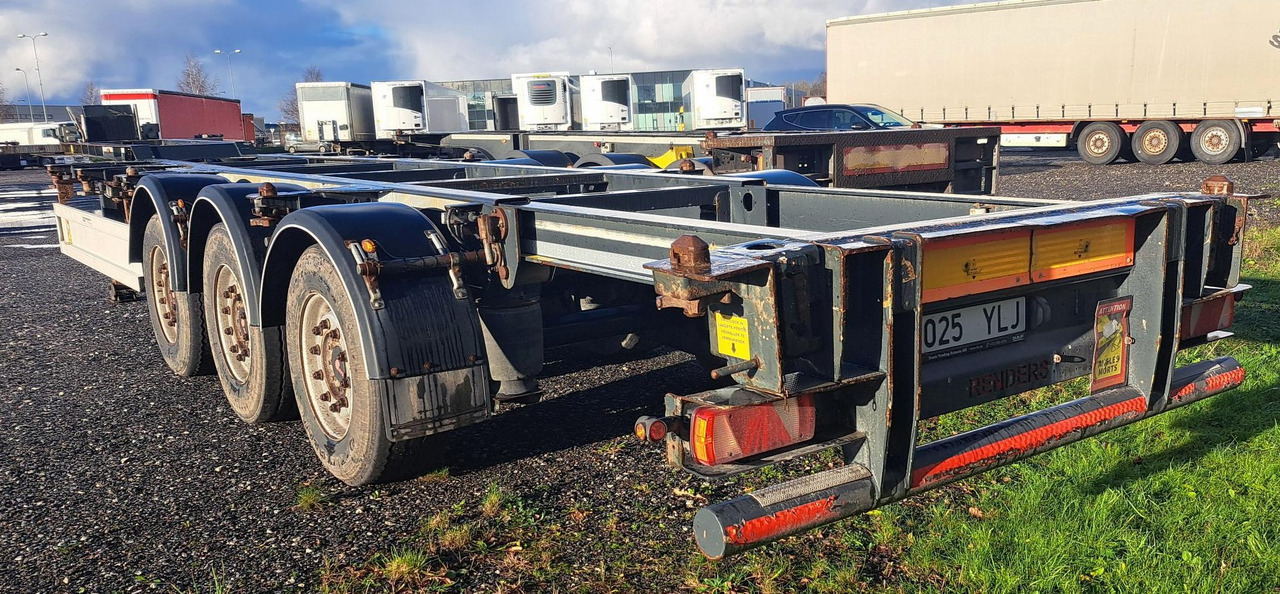 RENDERS EURO 922 - Konteinerveduk/ Tõstukiga poolhaagis: pilt 1 RENDERS EURO 922 - Konteinerveduk/ Tõstukiga poolhaagis: pilt 1