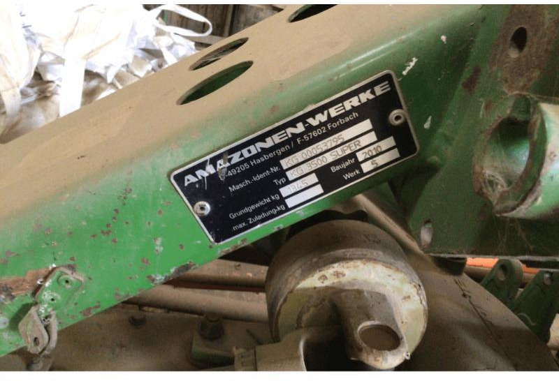 AMAZONE KG3500S - Mullafrees: pilt 3 AMAZONE KG3500S - Mullafrees: pilt 3