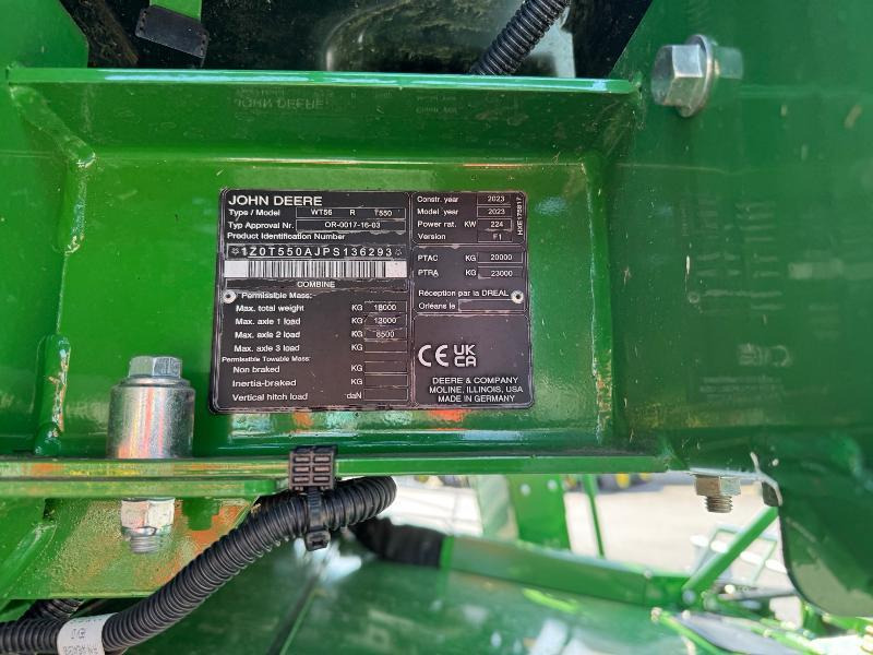 JOHN DEERE T550 - Kombain: pilt 4 JOHN DEERE T550 - Kombain: pilt 4